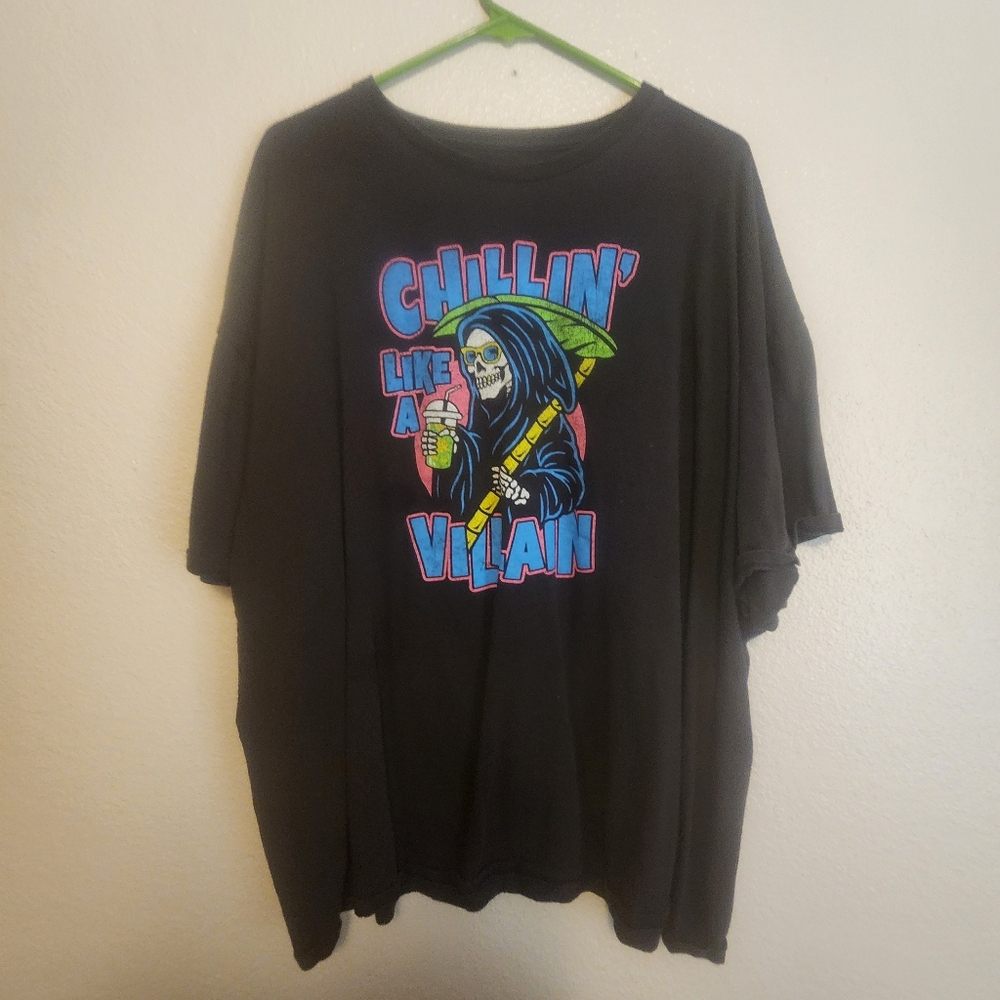Chillin' Like a Villain  Black T-Shirt